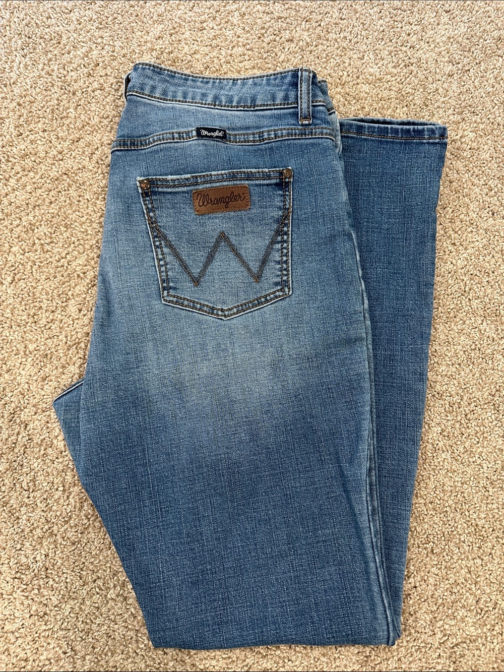 Wrangler High Rise Flare Jeans